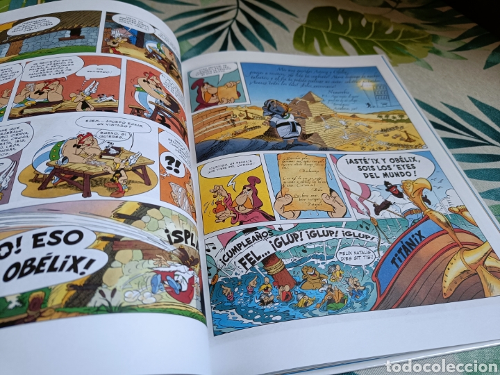 C&oacute;mics: EL ANIVERSARIO DE AST&Eacute;RIX & OB&Eacute;LIX EL LIBRO DE ORO. SALVAT - Foto 2