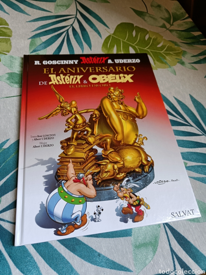 C&oacute;mics: EL ANIVERSARIO DE AST&Eacute;RIX & OB&Eacute;LIX EL LIBRO DE ORO. SALVAT - Foto 1