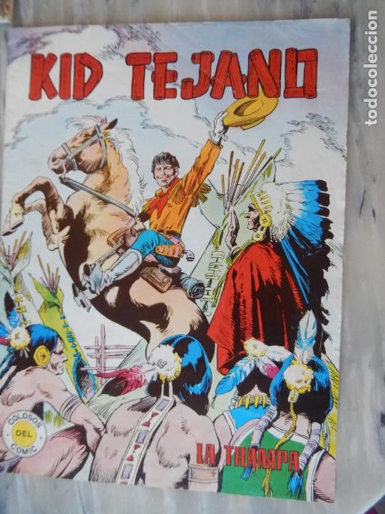 C&oacute;mics: KID TEJANO - N&ordm; 3 - LA TRAMPA - COLOSOS DEL COMIC. - Foto 1