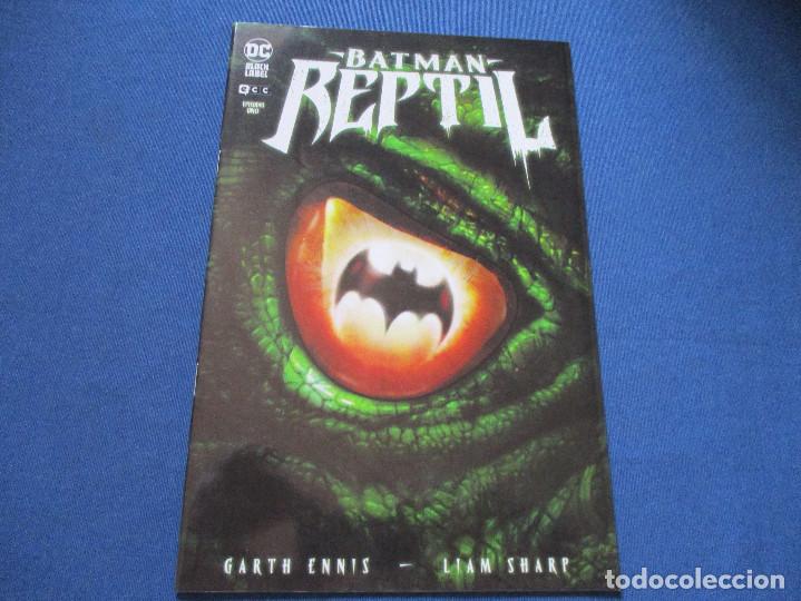 C&oacute;mics: DC / BATMAN &middot; REPTIL N.&ordm; 1 de GARTH ENNIS y LIAM SHARP &middot; BLACK LABEL EPISODIO UNO &middot; ECC - NUEVO - Foto 2