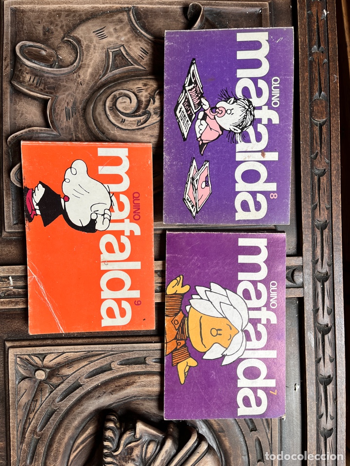 C&oacute;mics: I Tebeos MAFALDA n&uacute;meros 7, 8 y 9. A&ntilde;o 1984. - Foto 1