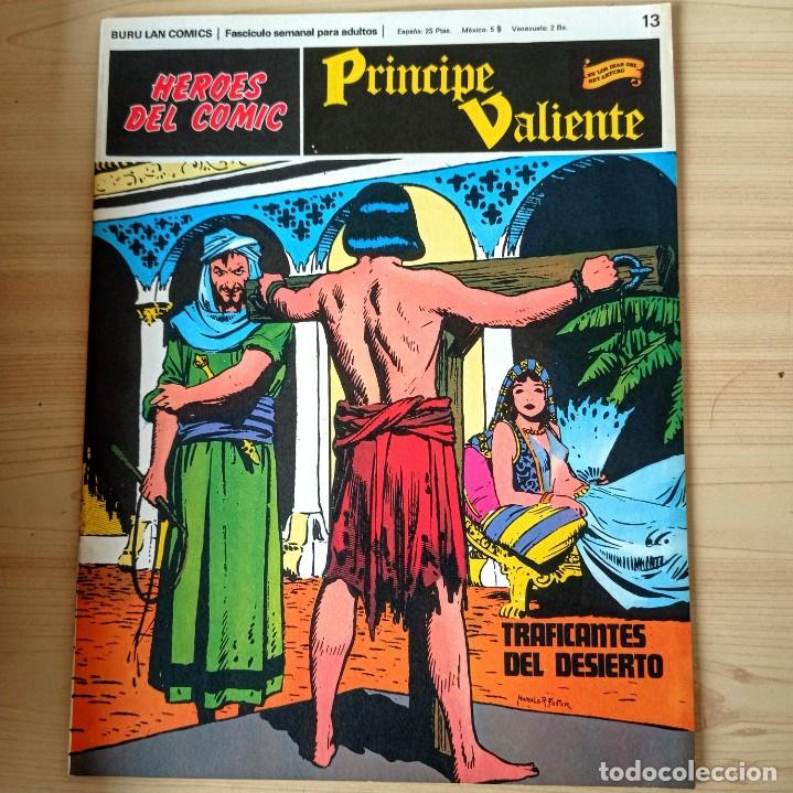 C&oacute;mics: Pr&iacute;ncipe Valiente n&ordm; 13 - Buru Lan - 1972 - Foto 1