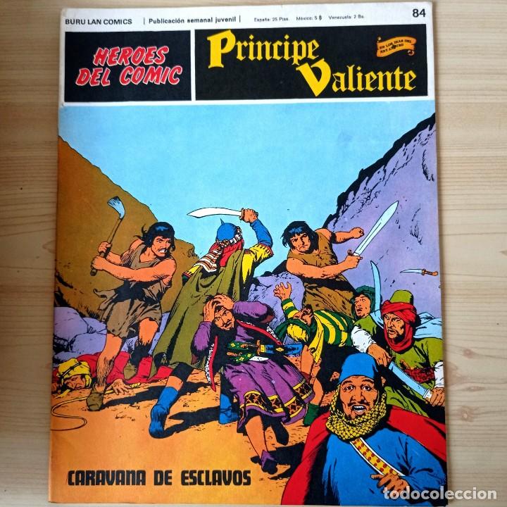 C&oacute;mics: Pr&iacute;ncipe Valiente n&ordm; 84 - Buru Lan - 1972 - Foto 1