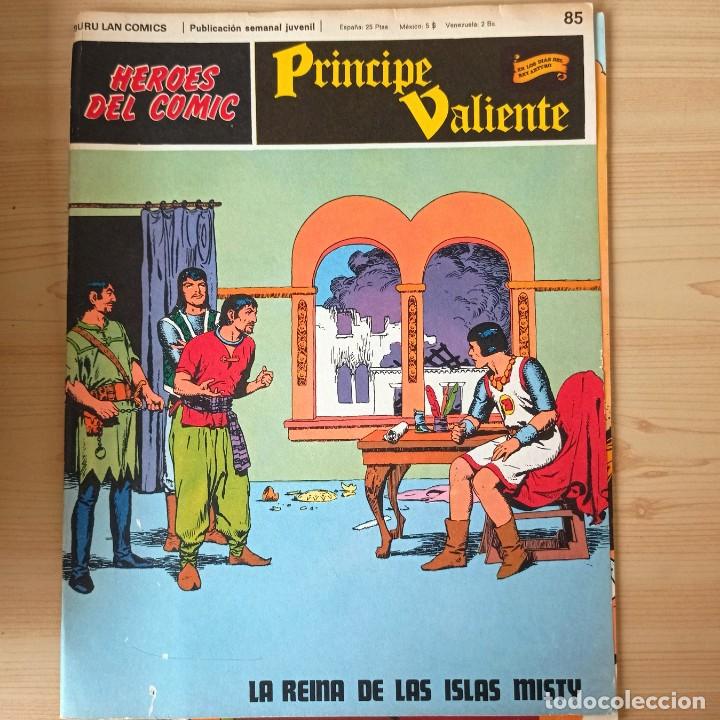 C&oacute;mics: Pr&iacute;ncipe Valiente n&ordm; 85 - Buru Lan - 1972 - Foto 1