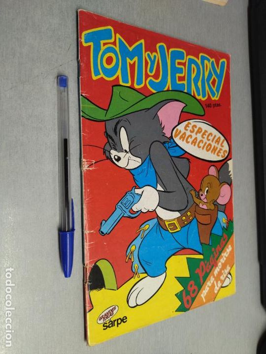 C&oacute;mics: TOM Y JERRY ESPECIAL VACACIONES 1984 / EDICIONES SARPE - Foto 1