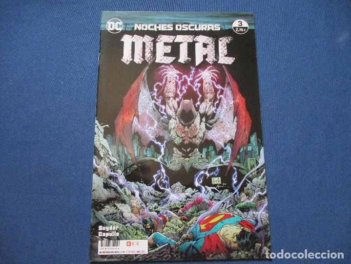C&oacute;mics: DC / BATMAN &middot; NOCHES OSCURAS METAL N.&ordm; 3 de SCOTT SNYDER y GREG CAPULLO - ECC - Foto 2