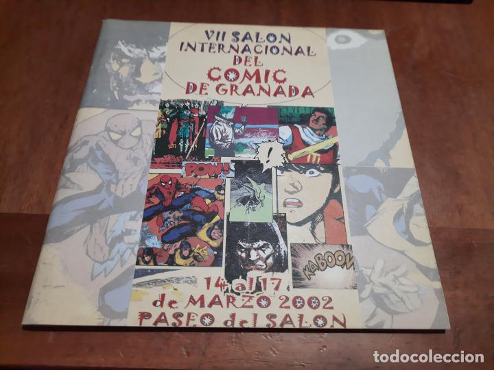 C&oacute;mics: VII SALON INTERNACIONAL DEL COMIC GRANADA. CAT&Aacute;LOGO. GRAPA. BUEN ESTADO. DIFICIL - Foto 1