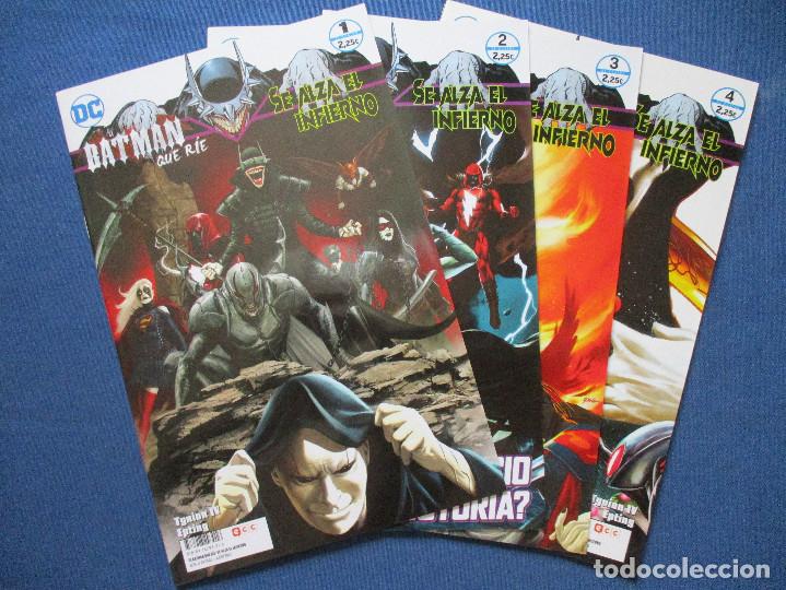 DC / Batman · el Batman Que Ríe · Se Alza el Infierno · Obra Completa (4 Números) · Ecc - Nuevos