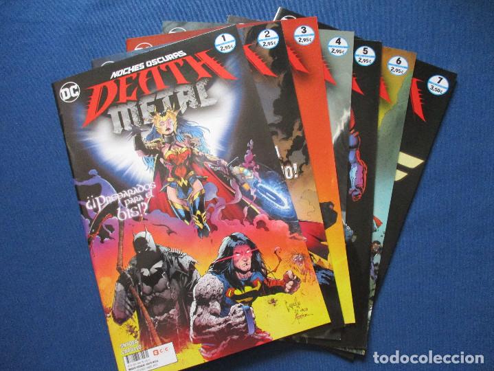 C&oacute;mics: DC / BATMAN &middot; NOCHES OSCURAS DEATH METAL de SCOTT SNYDER y GREG CAPULLO &middot; COMPLETA (7 N.&ordm;S) &middot; ECC - Foto 1