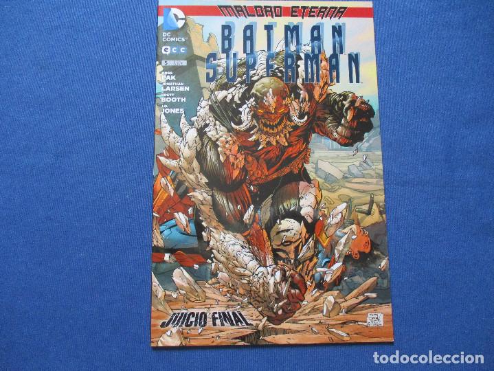 C&oacute;mics: DC / BATMAN SUPERMAN N.&ordm; 5 de GREG PAK &middot; ECC - MALDAD ETERNA / JUICIO FINAL - Foto 1