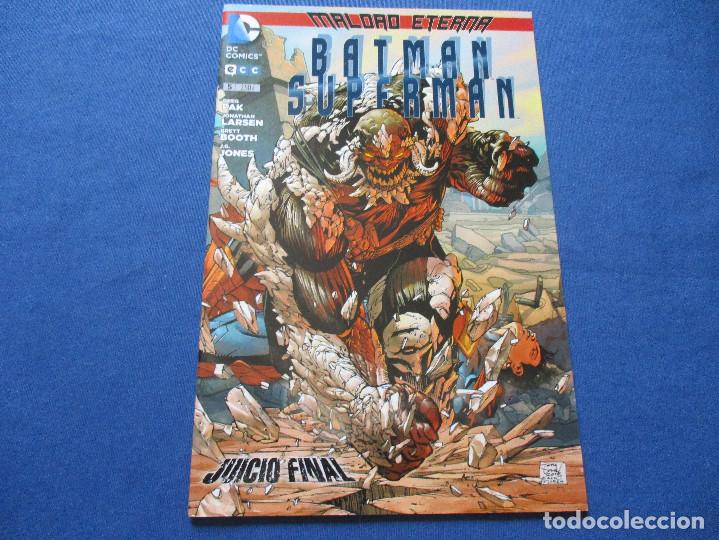 C&oacute;mics: DC / BATMAN SUPERMAN N.&ordm; 5 de GREG PAK &middot; ECC - MALDAD ETERNA / JUICIO FINAL - Foto 2