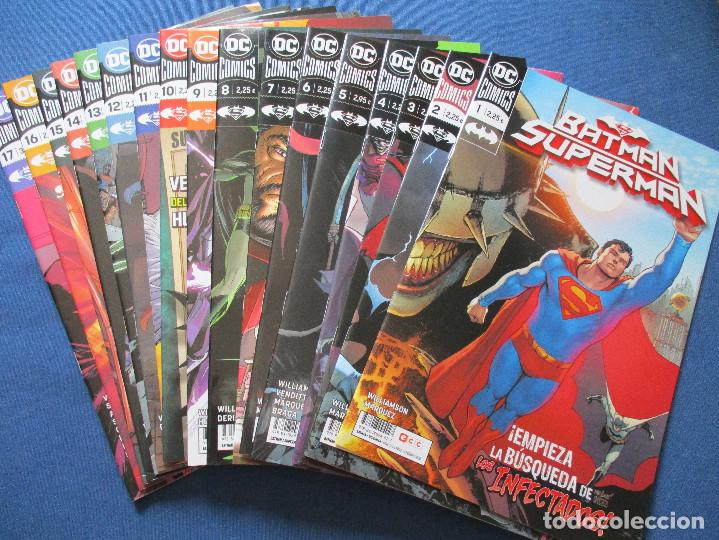 C&oacute;mics: DC / BATMAN SUPERMAN &middot; COLECCI&Oacute;N COMPLETA 17 N&Uacute;MEROS &middot; ECC - NUEVOS - Foto 2