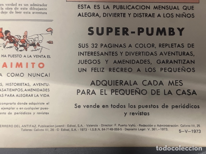 C&oacute;mics: T2/B1/8. C&Oacute;MIC EL GUERRERO DEL ANTIFAZ. LA ENCERRONA. N&Uacute;M 48. - Foto 3