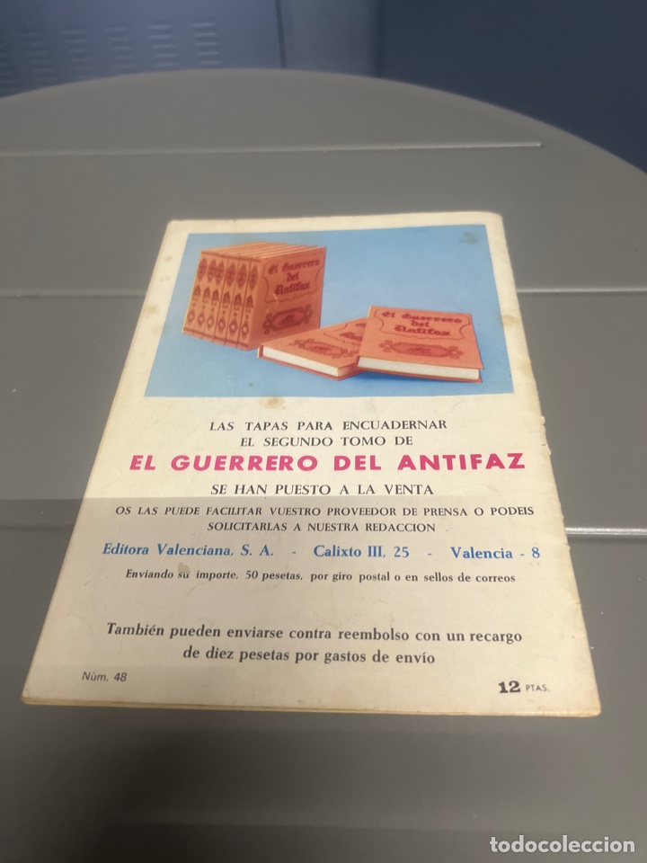 C&oacute;mics: T2/B1/8. C&Oacute;MIC EL GUERRERO DEL ANTIFAZ. LA ENCERRONA. N&Uacute;M 48. - Foto 4