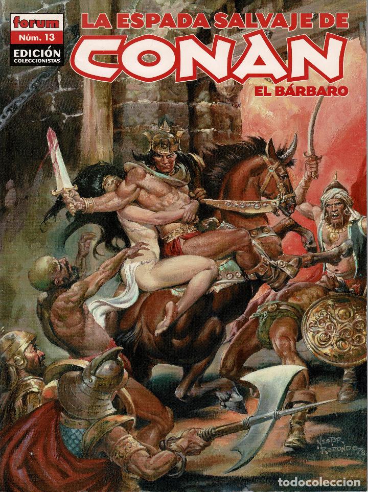 C&oacute;mics: La espada salvaje de Conan. edici&oacute;n coleccionista. n&ordm; 13 . c&oacute;mics Forum. - Foto 1