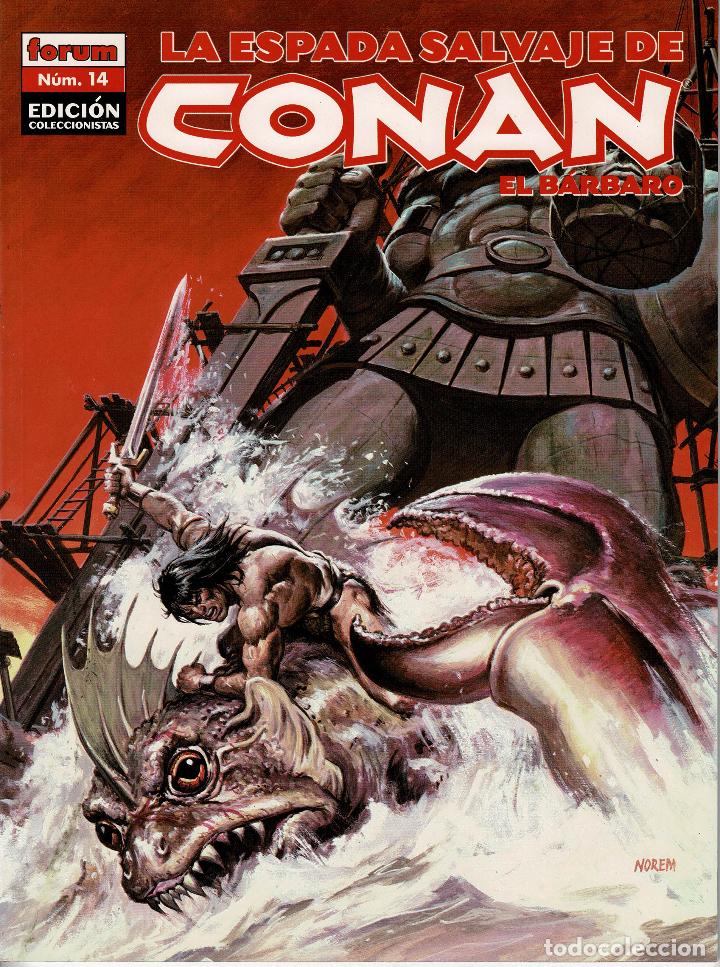 C&oacute;mics: La espada salvaje de Conan. edici&oacute;n coleccionista. n&ordm; 14 . c&oacute;mics Forum. - Foto 1