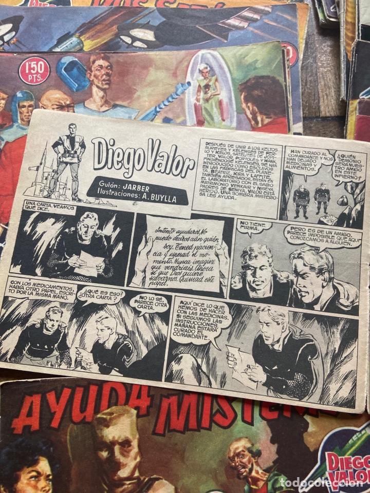 C&oacute;mics: Colecci&oacute;n completa Diego Valor - 44 n&uacute;meros - Ediciones Cid (1957) Elvio GRATIS - Foto 6