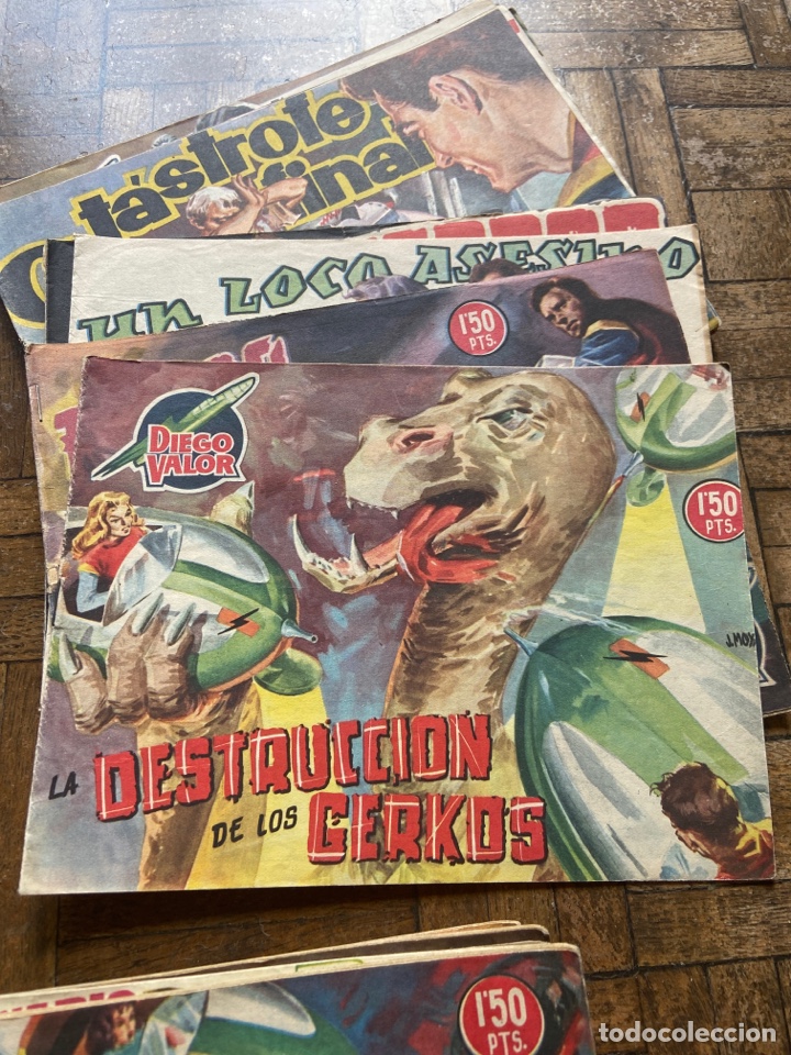 C&oacute;mics: Colecci&oacute;n completa Diego Valor - 44 n&uacute;meros - Ediciones Cid (1957) Elvio GRATIS - Foto 16