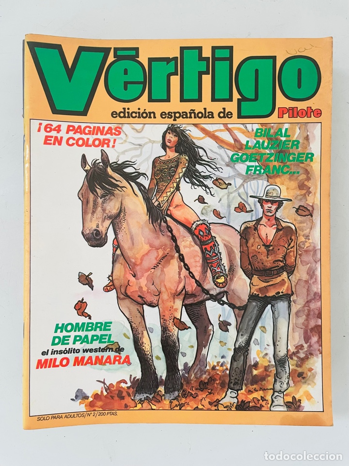 C&oacute;mics: V&eacute;rtigo colecci&oacute;n completa 1982 - Foto 2