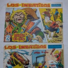 Cómics: 2 ORIGINALES APAISADOS -LOS IMBATIDOS Nº 1-2 DE LOS AÑOS 50-60. Lote 349977599