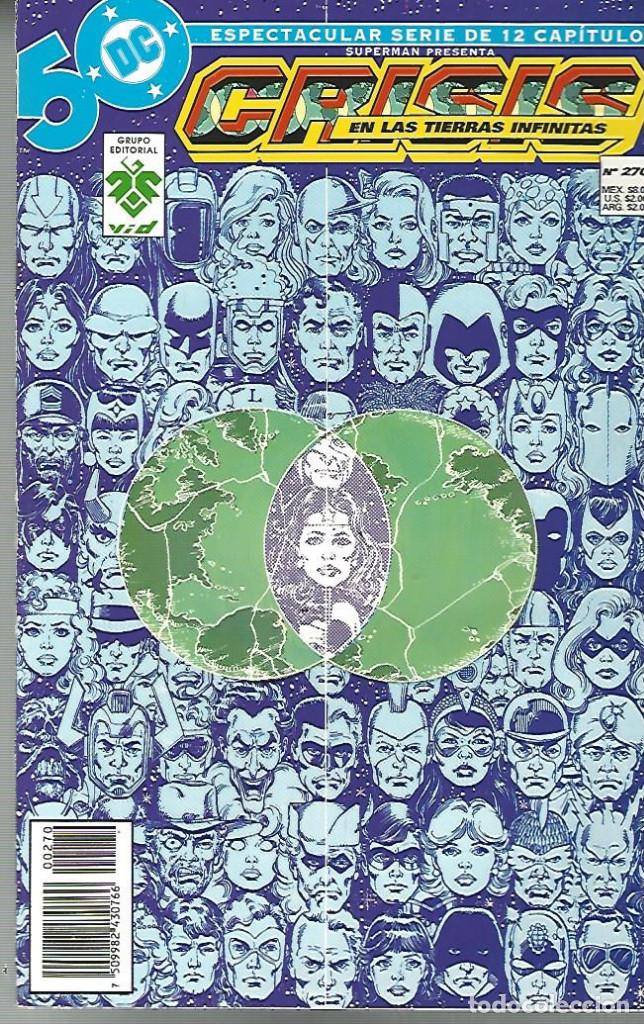 Comics: CRISIS EN TIERRAS INFINITAS - ED. VID -N&ordm; 270