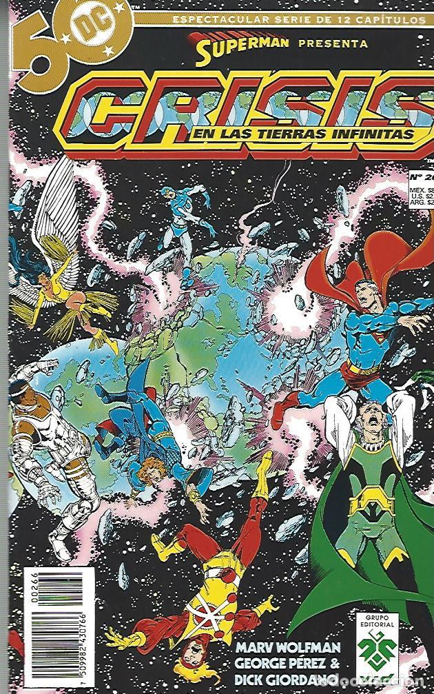 Comics: CRISIS EN TIERRAS INFINITAS - ED. VID -N&ordm; 266