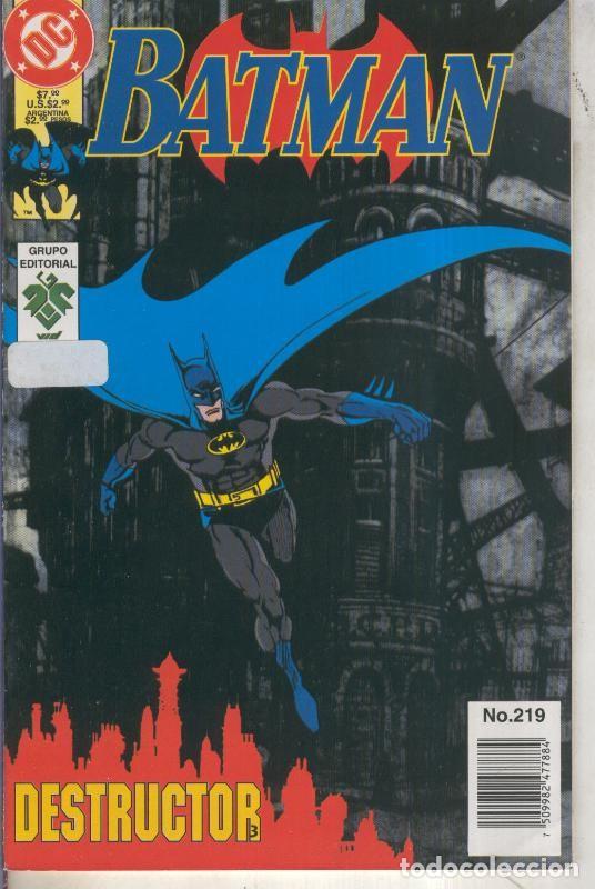 batman numero 219: destructor - Buy Unclassified antique comics and tebeos  on todocoleccion