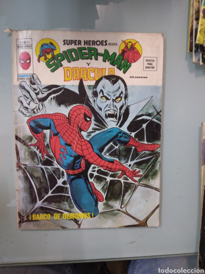 C&oacute;mics: Mundi Comics, Vertice, Spider man y dracula,, volumen 2, numero 30 - Foto 1