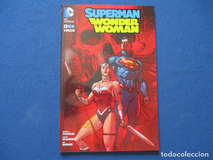 C&oacute;mics: DC / SUPERMAN WONDER WOMAN N.&ordm; 3 FORMATO TOMO &middot; ECC - Foto 1