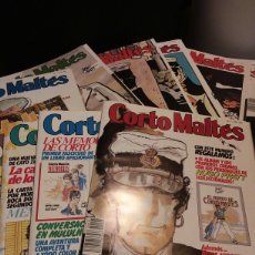 Cómics: HUGO PRATT. CORTO MALTÉS. NEW COMIC. 1988. COMPLETA DEL 1 AL 15 MÁS REGALOS.. Lote 350634689