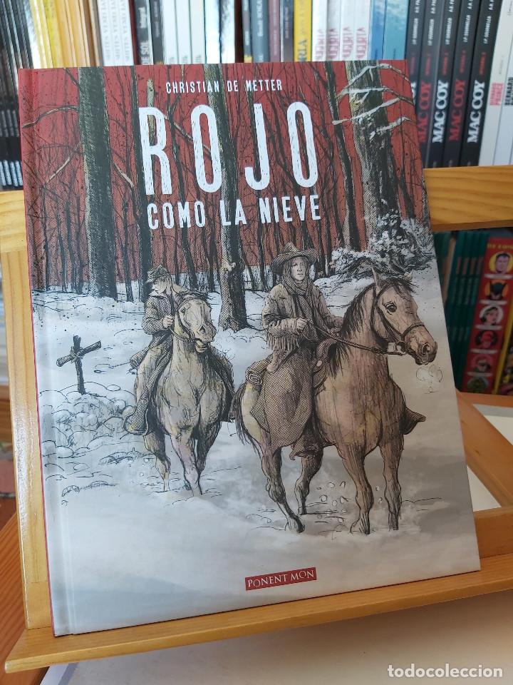 C&oacute;mics: * ROJO COMO LA NIEVE * CHRISTIAN DE METTER * PONENT MON 2015 * - Foto 1