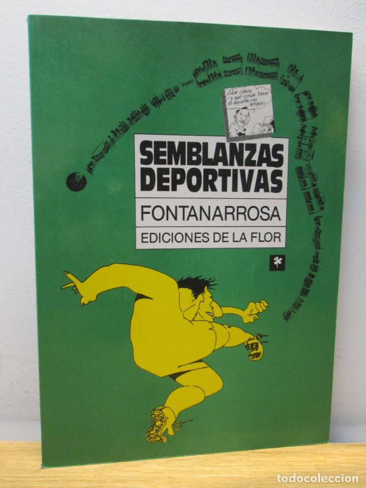 C&oacute;mics: SEMBLANZAS DEPORTIVAS. FONTANARROSA. EDICIONES DE LA FLOR. 1989 - Foto 2