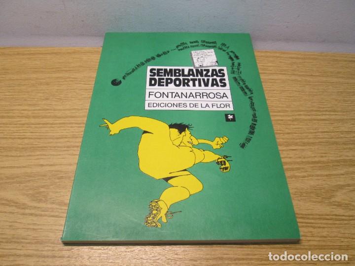 C&oacute;mics: SEMBLANZAS DEPORTIVAS. FONTANARROSA. EDICIONES DE LA FLOR. 1989 - Foto 4
