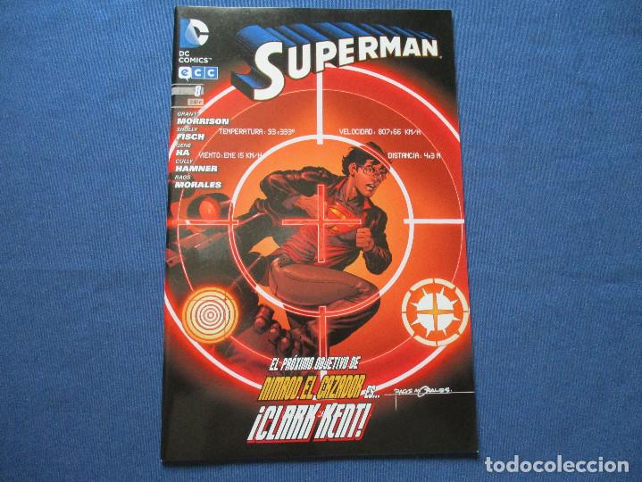 C&oacute;mics: DC / SUPERMAN N.&ordm; 8 de GRANT MORRISON &middot; NUEVO UNIVERSO DC &middot; ECC - Foto 1