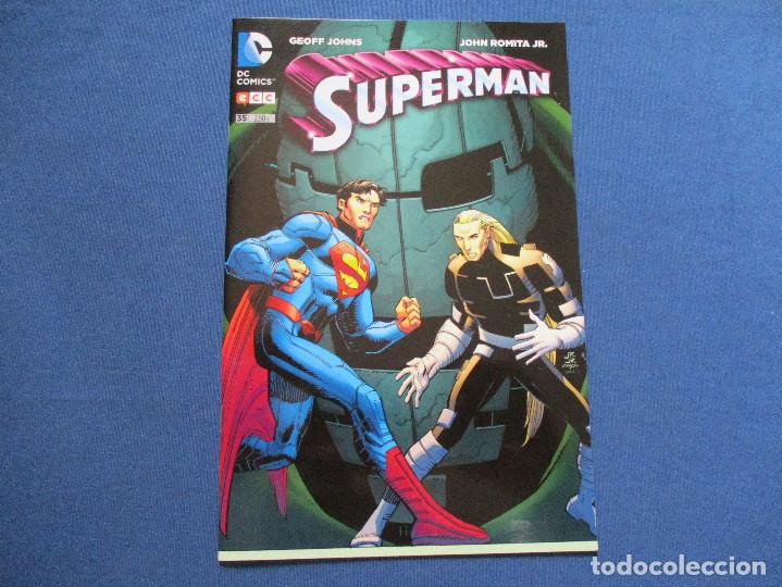 C&oacute;mics: DC / SUPERMAN N.&ordm; 35 de GEOFF JOHNS & JOHN ROMITA JR. &middot; ECC - Foto 1