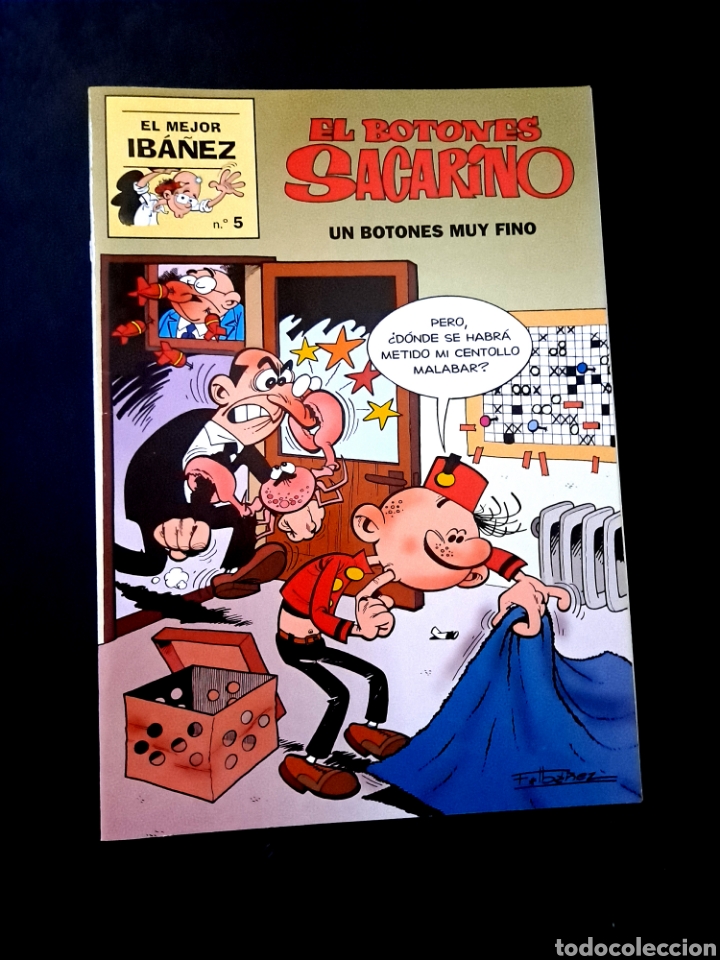 C&oacute;mics: EXCELENTE ESTADO EL BOTONES SACARINO 5 IBA&Ntilde;EZ EDICIONES B - Foto 1