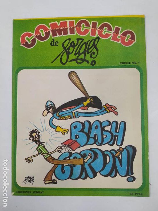 C&oacute;mics: COMICICLO DE FORGES. N&ordm; 11. BLASH GORDON. SEDMAY. TDKR52 - Foto 1