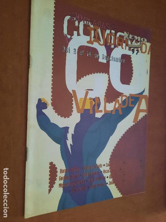 C&oacute;mics: CAT&Aacute;LOGO DE LAS II JORNADAS DEL COMIC VILLA DE AVIL&Eacute;S. 1997. GRAPA. BUEN ESTADO. DIFICIL
