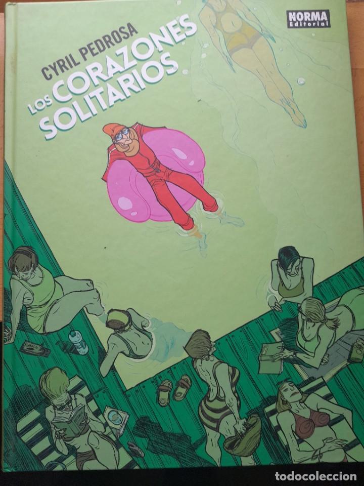 C&oacute;mics: CORAZONES SOLITARIOS (CYRIL PEDROSA) NORMA EDITORIAL. TAPA DURA. COLOR. ALBUM 56 PAG.