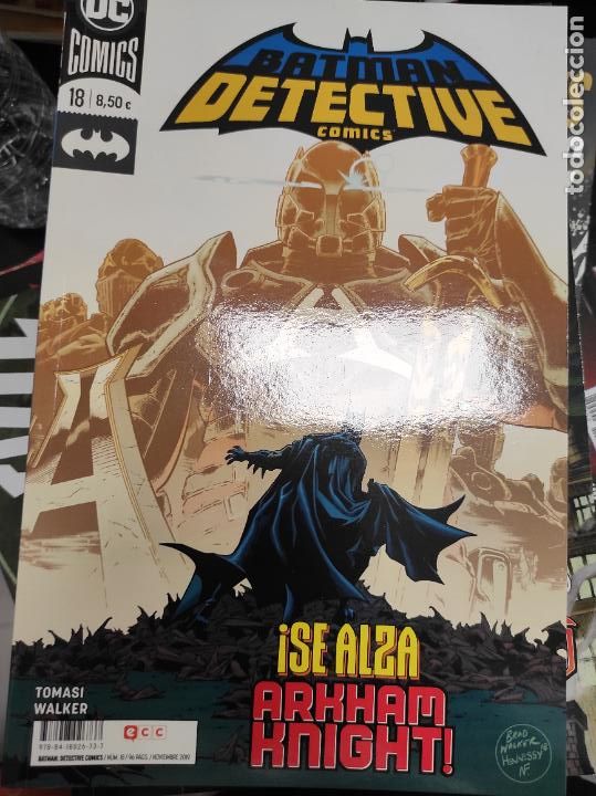 C&oacute;mics: BATMAN DETECTIVE COMICS N&ordm; 18 : SE ALZA ARKHAM KNIGHT / DC - ECC - Foto 1