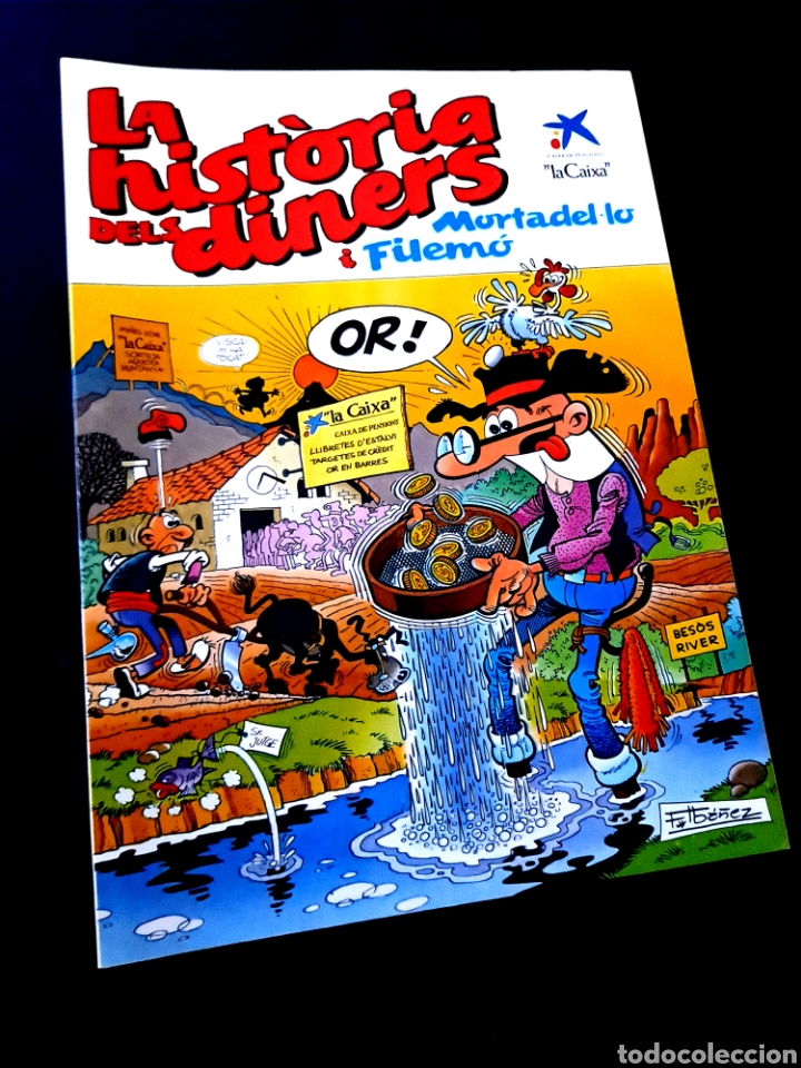 C&oacute;mics: EXCELENTE ESTADO LA HISTORIA DELS DINERS MORTADELO I FILEMO LA CAIXA - Foto 1