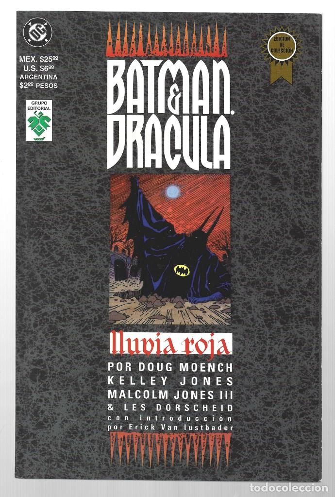 batman & dracula: lluvia roja, 1997, vid, muy b - Buy Unclassified antique  comics and tebeos on todocoleccion