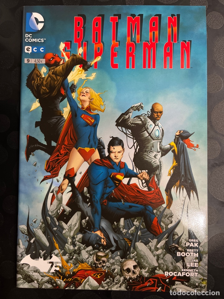 C&oacute;mics: BATMAN Y SUPERMAN N.9 FINAL DEL JUEGO NUEVO UNIVERSO DC ECC ( 2013/2016 ) - Foto 1