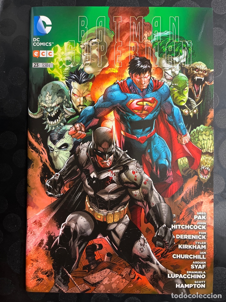 C&oacute;mics: BATMAN Y SUPERMAN N.23 ASEDIO NUEVO UNIVERSO DC ECC ( 2013/2016 ) - Foto 1