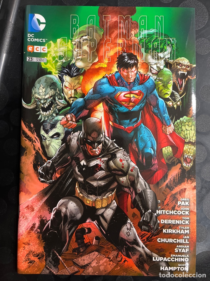 C&oacute;mics: BATMAN Y SUPERMAN N.23 ASEDIO NUEVO UNIVERSO DC ECC ( 2013/2016 ) - Foto 1