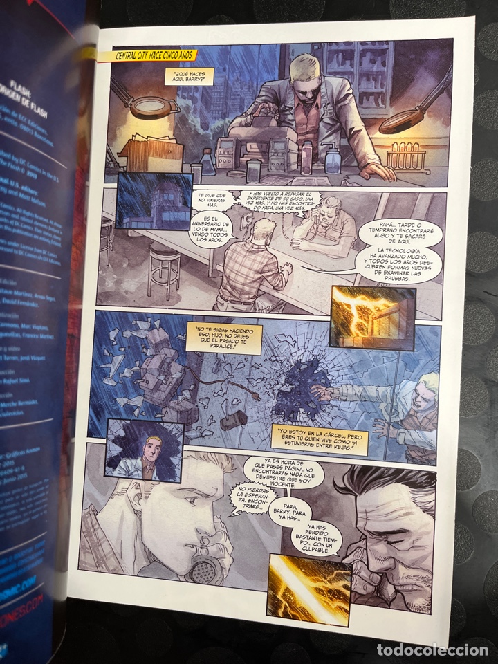 C&oacute;mics: FLASH : DESCUBRE EL ORIGEN DE FLASH DC ECC ( 2015 ) - Foto 3