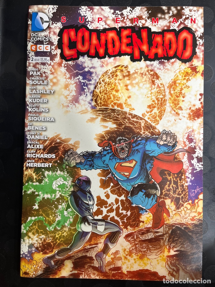 C&oacute;mics: SUPERMAN N.2 CONDENADO ECC DC C&Oacute;MICS ( 2014/2015 ) - Foto 1