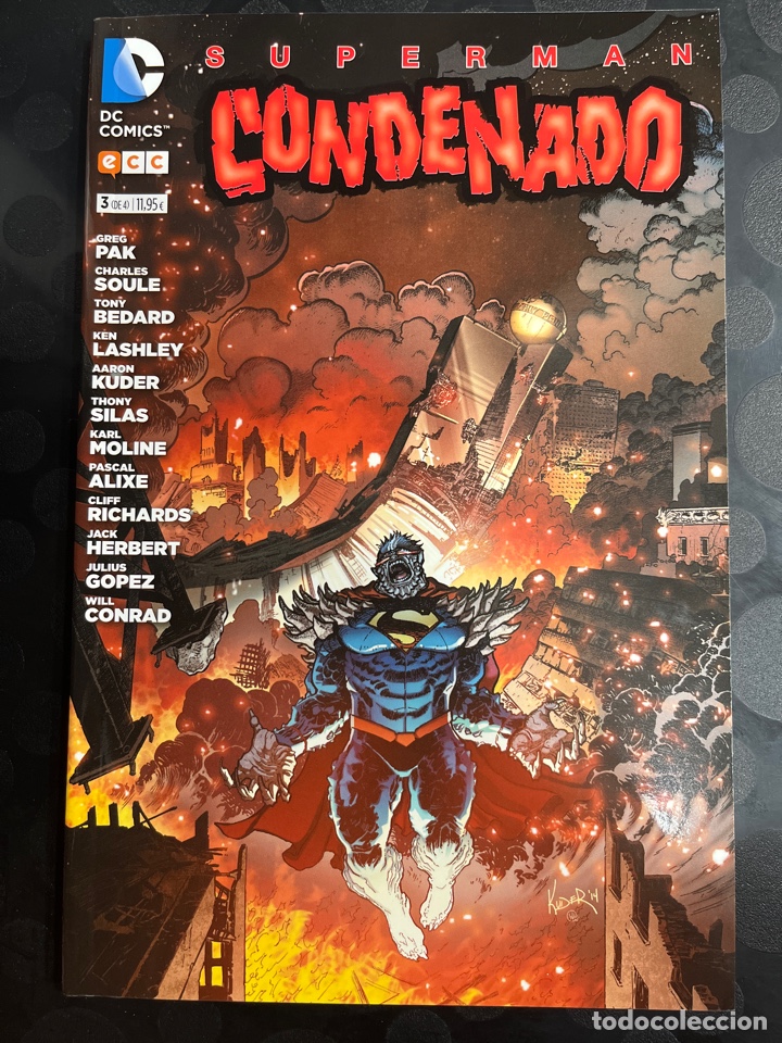 C&oacute;mics: SUPERMAN N.3 CONDENADO ECC DC C&Oacute;MICS ( 2014/2015 ) - Foto 1