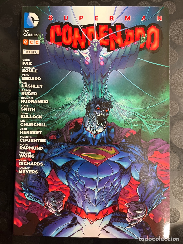 C&oacute;mics: SUPERMAN N.4 CONDENADO ECC DC C&Oacute;MICS ( 2014/2015 ) - Foto 1