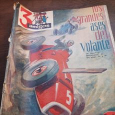 Cómics: 3 AMIGOS Nº 1. LOS GRANDES ASES DEL VOLANTE. ZAMORA, 1956. Lote 353976863